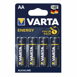 Blister 4 Pilas Aa/lr06 1,5 V Varta Alcalina Energy10128