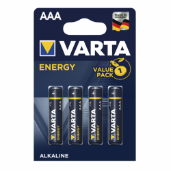 Blister 4 Pilas Aaa/lr03 1,5 V Varta Alcalina Energy10127