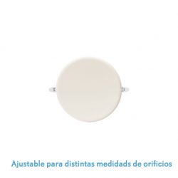 Downlight Led Smd Migmatita 18w 4000k Blanco 1800lm 2x12x12 Cm Corte Ajustable (7-10,8)11003