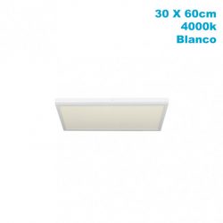 Panel Superf. 36w 4000k Tivoli Blanco 2,5x30x60 Cm 3060 Lm13049