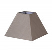 Pantalla Piramide Tenorio E27 Lino Gris 45dx20dx32h14017