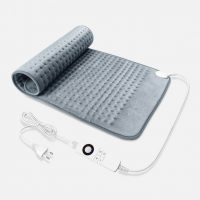 Almohadilla Elect.bustillo Gris 100w 85x45cm 6niv Autoapagado, Temperatura Reg,lavable