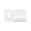 Aplique 3w 4000k Miguel Angel Izqdo Blanco C/usb Y Estante 150lm 16x28x12 Cm Orientable - Imagen 2