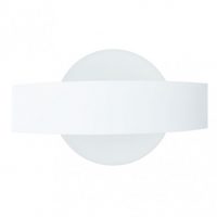 Aplique Barredor De Pared Circ.8w 4000k Arco Blanco 630 Lm Ip20 13x24x5 Cm
