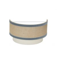 Aplique Cornalina 1xe27 Beis/azul 30d