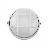 Aplique Ext. Aluminio Apus Pequeño 1xe27 Blanco  9x17,5x17,5 Cm  Ip44