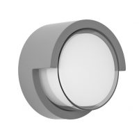 Aplique Exterior 12w 3000k Bejel Gris Ip65 17x17x10,2 Cm 600lm