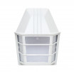 Aplique Exterior Aluminio Acrux 1xe27 Blanco Ip23 24x20x11,5 Cm