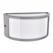 Aplique Exterior Aluminio Ara 1xe27 Gris Ip44 13x25x12 Cm - Imagen 2