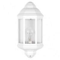 Aplique Exterior Aluminio Shaula 1xe27 Blanco Ip44 36,5x16,5x9,5 Cm