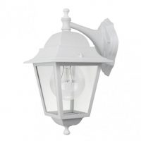 Aplique Exterior Aluminio Spica 1xe27 Blanco Ip44 42x28x21,5 Cm