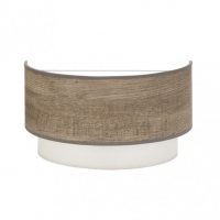 Aplique Myriam 1xe27 Madera Gris 17x30x16 cm