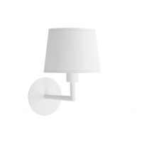 Aplique Paraiso 1xe14 Blanco/blanco 27x15x25cm