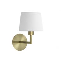 Aplique Paraiso 1xe14 Cuero/blanco 27x15x25cm