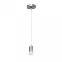 Arm.colgante P/pantalla Cara 1xe27 Cromo Regx10x10 Cm