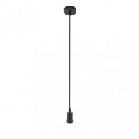 Arm.colgante Puja 1xe27 Negro Regx10x10 Cm