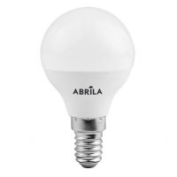 Bombilla Esferica 5w 6000k Abrila E14 450lm  8,1x4,5x4,5 Cm