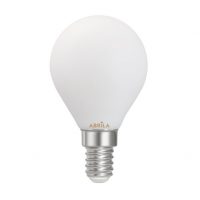 Bombilla Esferica Filam.opal 4w 6000k Abrila E14  360lm 7,8x4,5x4,5cm