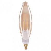 Bombilla Filamento Vela 43x12d 8w 850lm E27 Ambar Ambar 3000k