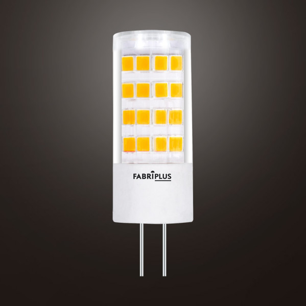 Bombilla G4 3,5w 6000k 12v Fabriplus 315lm 4,5x1,6x1,6 Cm