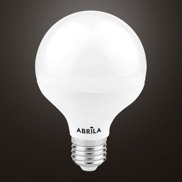 Bombilla Globo 15w 3000k Abrila E27 1350lm 14,2x9,5x9,5 Cm