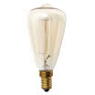 Bombilla Incandescencia Vintage Pebetero 25w E14 48dx115 Calida