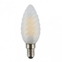 Bombilla Vela Rizada 4w 3000k Fabriplus E14 360lm 9,7x3,4x3,4 Cm