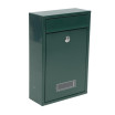 Buzon De Correo Larissa Acero Galvanizado Verde 32x21,5x8,5 Cm Cerradura Cilindrica Antilluvia - Imagen 2