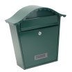 Buzon De Correo Tilda Acero Galvanizado Verde 37x36x13,5 Cm Tejadillo Antilluvia - Imagen 2