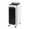 Climatizador Evaporativo Remolino Blanco/negro 80w 3velocidades 6litros Humidificador Oscilante Acum.de Frio 66,5x25,5x28,5cm - Imagen 2