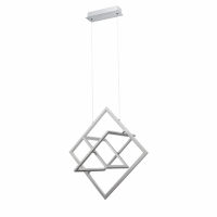 Colgante 50w 4000k 3250lm Lexie Cromo Regx63,5d