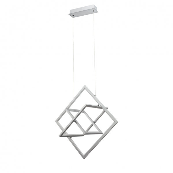 Colgante 50w 4000k 3250lm Lexie Cromo Regx63,5d