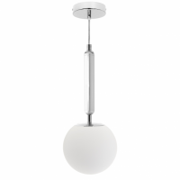 Colgante Aimee 1xe27 Cromo Regx15x15 Cm