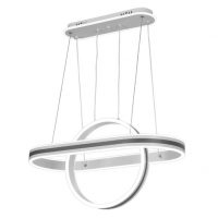 Colgante Alpes Gris 112w 3000-4000-6000k Regx65x34 Cm 8960lm C/remoto Y Reg.intensidad