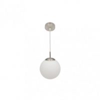 Colgante Astro 1xe27 Blanco/niquel Regx20x20 Cm