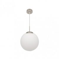 Colgante Astro 1xe27 Blanco/niquel Regx30x30 Cm