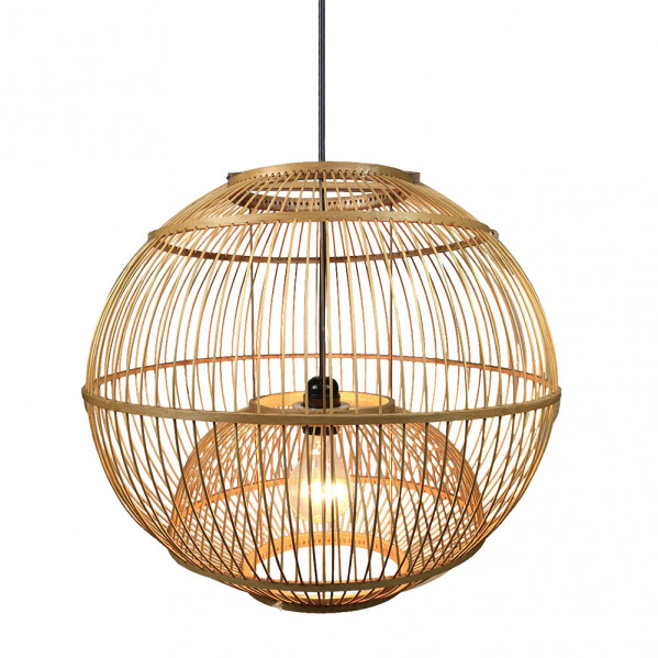 Colgante Bambu 1xe27 Croton Regx45d