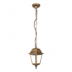 Colgante Exterior Albahaca 1xe27 Oro Viejo Ip44 Policarbonato Regx15x15 Cm - Imagen 2