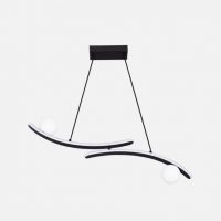 Colgante Fermoselle 24w+6w 4000k Negro Regx82x9  Cm 2550lm