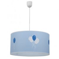 Colgante Globitos Celeste 1xe27 (regx35d)