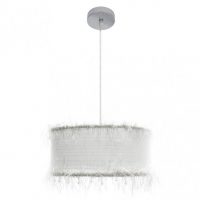 Colgante Hilos 1xe27 Blanca Regx40x40 Cm