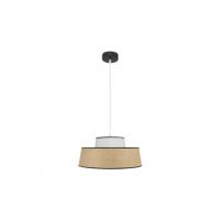 Colgante Jia 1xe27 Natural/blanco Regx40x40 cm