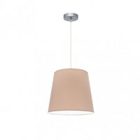 Colgante Maldivas 1xe27 Cromo/piedra Regx35x35 Cm