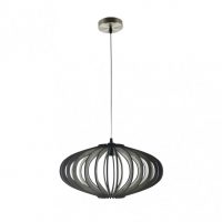 Colgante Sapelli 1xe27 Madera Cafe Regx45x45 Cm