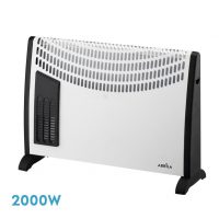Convector Falla 2000w Blanco 3potencias Funcion Turbo Protecc.sobrecalentamiento, Asa, Termost.reg.48x68,5x20cm