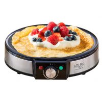 Crepera Antiadherente 1600w 30d C/accesorios  Para Untar Y Volear Tortitas/tortillas