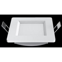 Downlight Led Intego Cuadrado 8w 330lm 3,2x11x11 Blanco 4000k Corte 9x9 Cm