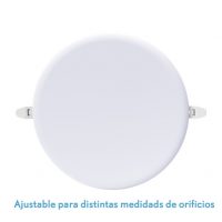 Downlight Led Smd Migmatita 36w 6500k Blanco 3600lm 2x22,7x22,7 Cm Corte Ajustable (7-20,6)