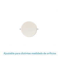 Downlight Led Smd Migmatita 9w 4000k Blanco 900lm 2x9x9 Cm Corte Ajustable (5-7,5)