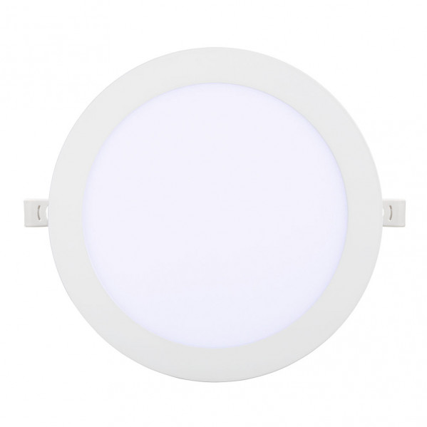 Downlight Obsidiana 24w 6500k Blanco Redondo 2040lm 2,5x22,5x22,5 Cm Corte 20,5 Cm